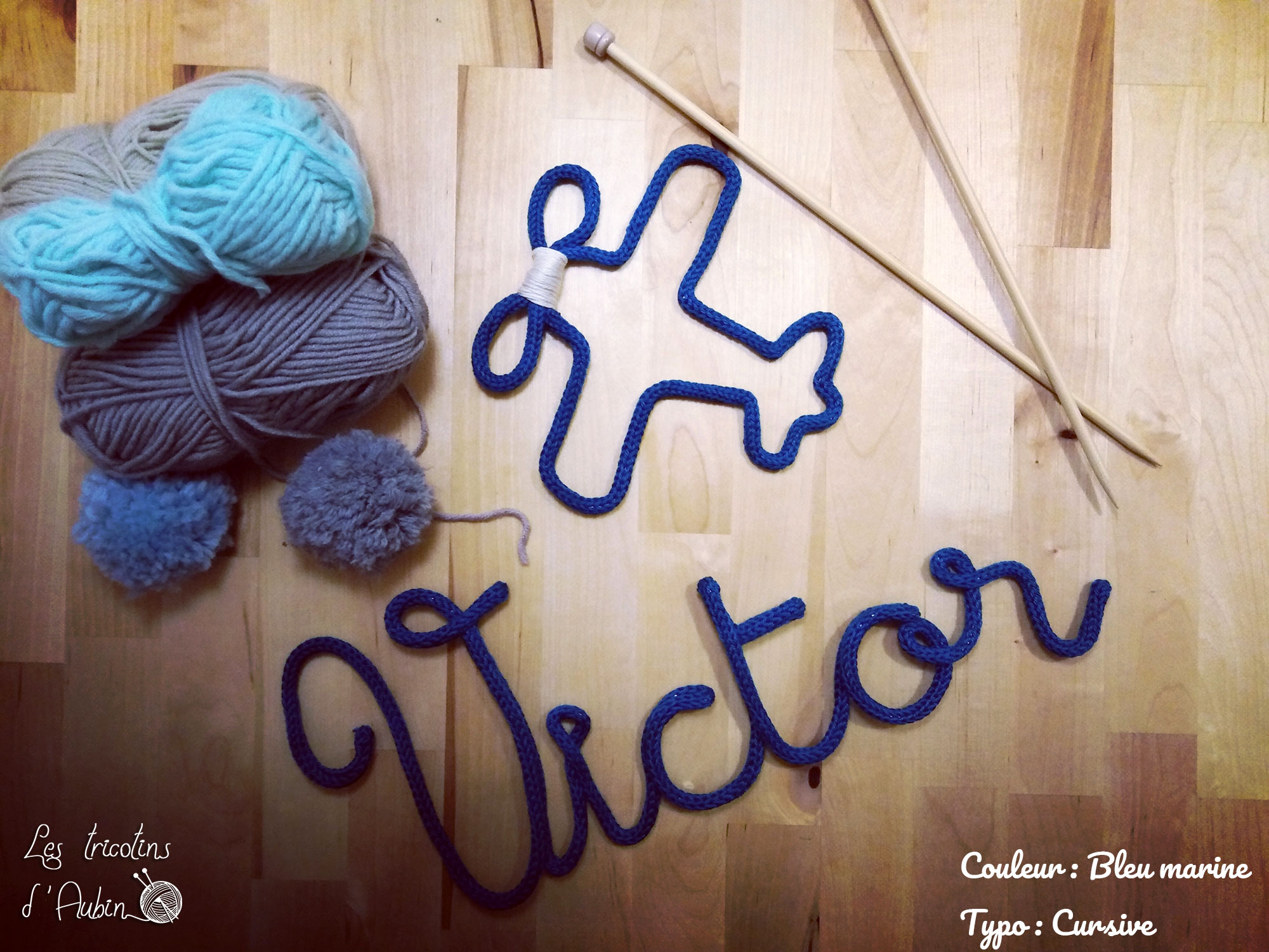 Victor en tricotin