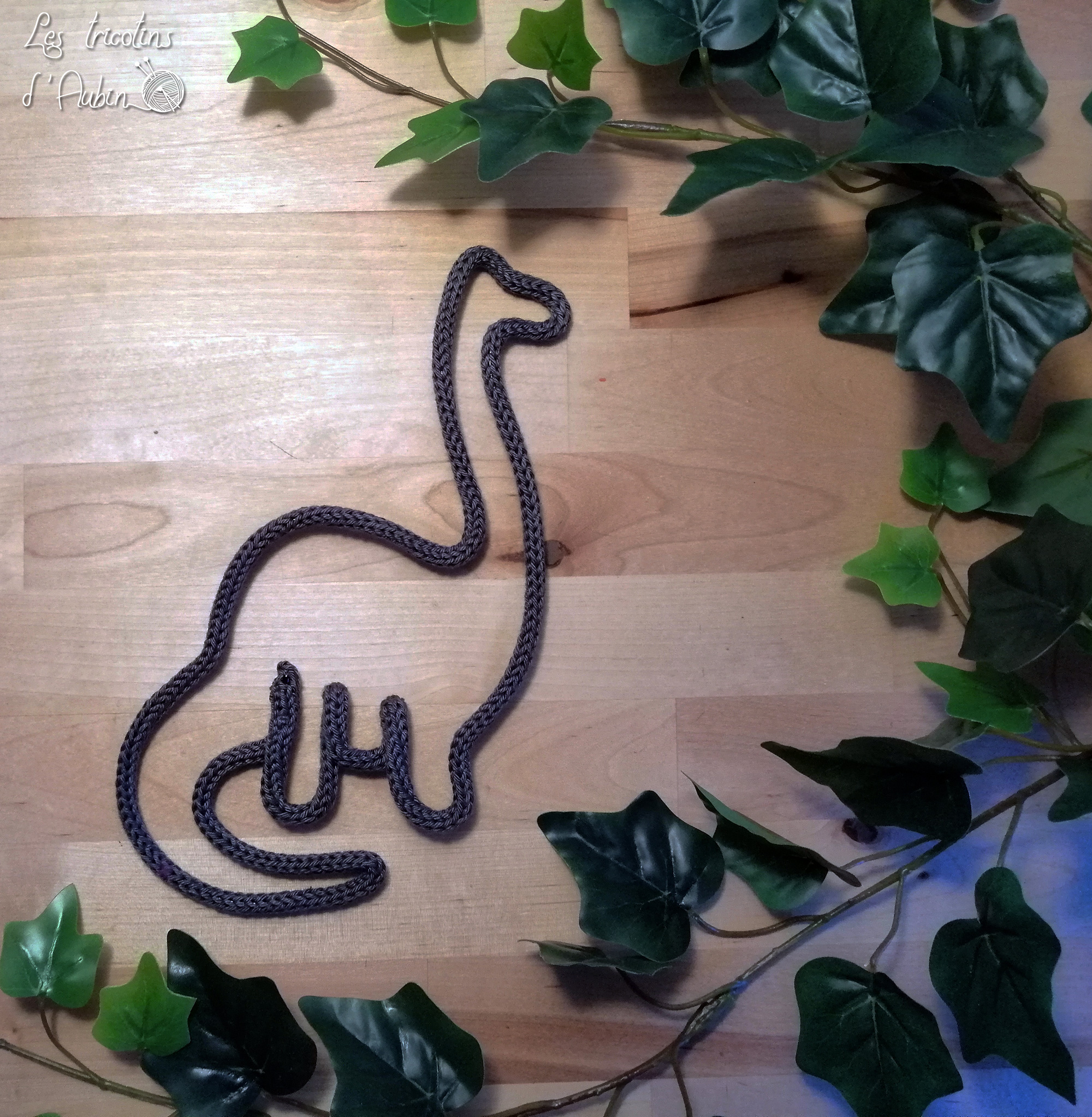 Diplodocus en tricotin