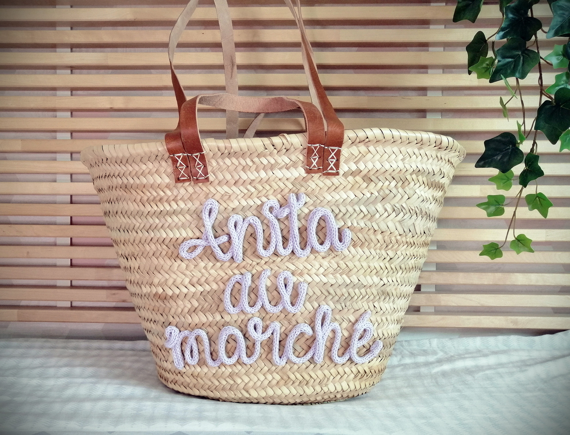 Panier course Anita au marché